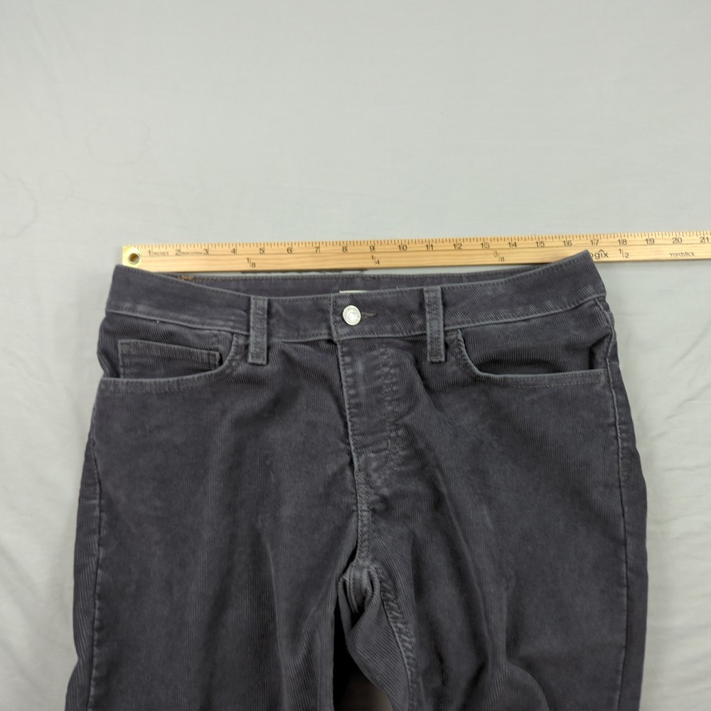 Levis Jeans Womens 31 Black Superlow Boot Cut Corduroy Classic Western Cowgirl - Picture 7 of 16